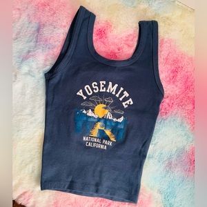 Yosemite Tank Top, Dark Blue